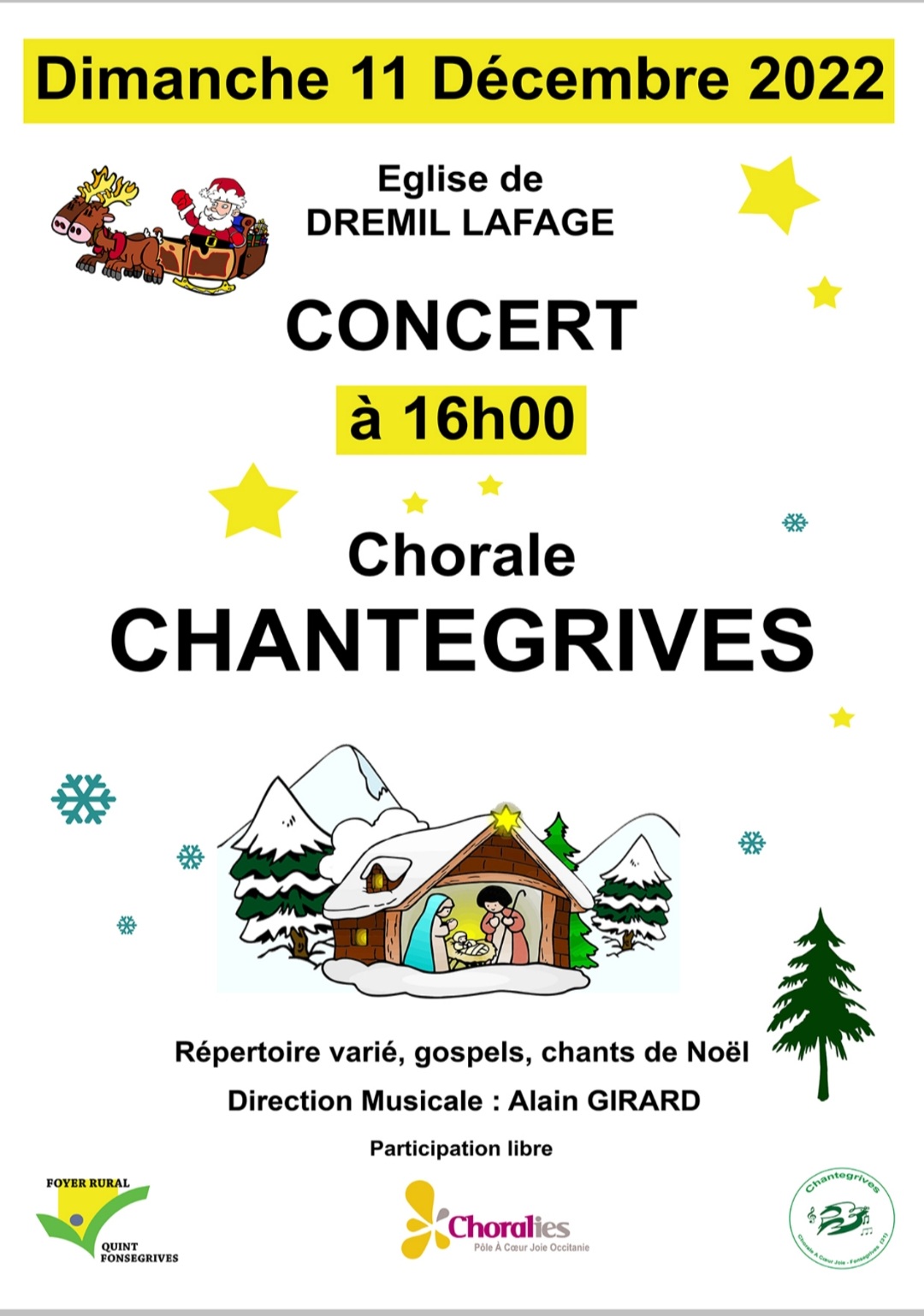 Concert Chorale Chantegrives